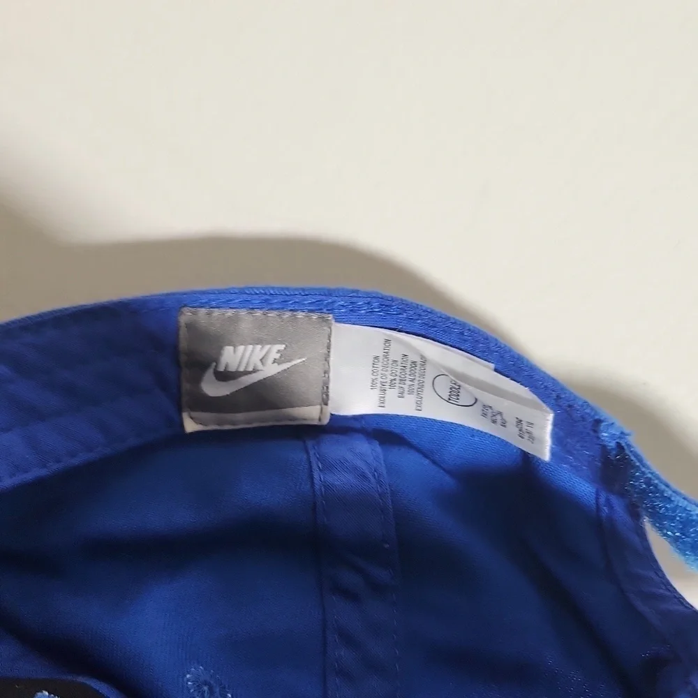 Nike hat blue toddlers hat strap back kids